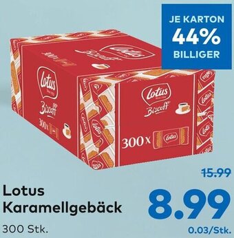 T&G Lotus Karamellgebäck 300 Stk. Angebot