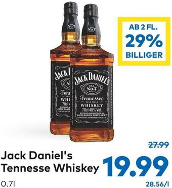 T&G Jack Daniel's Tennesse Whiskey 0.7l Angebot