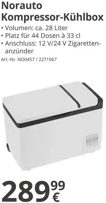 A.T.U. Norauto Kompressor-Kühlbox 28 Liter Angebot