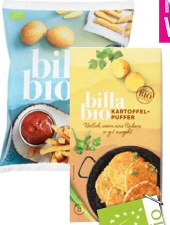 Sutterlüty Billa Bio Kartoffelpuffer oder Pommes Frites 600 g/ 750 g Angebot