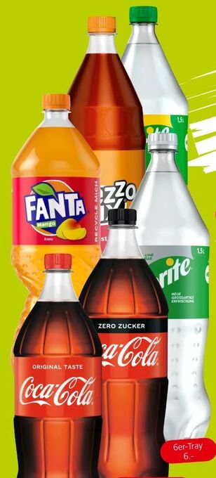 Spar Coca cola limonade Angebot