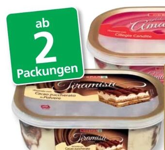 SPAR Gourmet Eis Angebot
