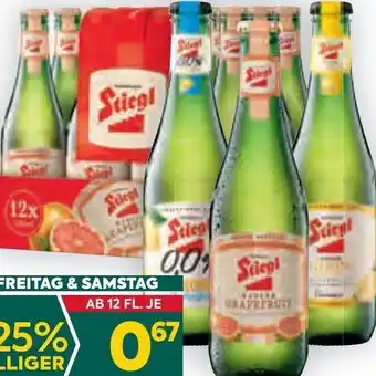 Billa Stiegl Radler Grapefruit, Zitrone naturtrüb od. Angebot