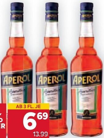 Billa Aperol 0,7 Liter Angebot