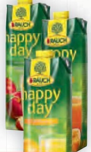 Billa Happy Day Apfel-, Orangen od. Multivitaminsaft 1 Liter Angebot