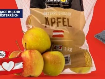 Hofer Äpfel berggolden Angebot
