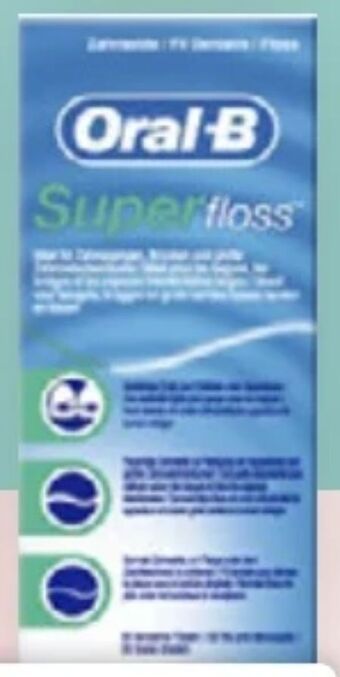 Bipa Oral-b zahnseide superfloss Angebot