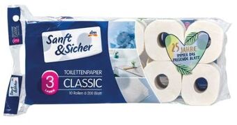 dm Toilettenpapier classic Angebot