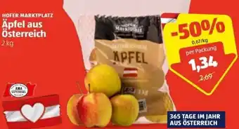 Hofer Äpfel Aus Österreich 2kg Angebot