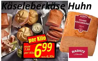 Wurstico Käseleberkäse Huhn per kg Angebot
