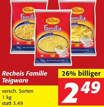 Strasser Markt Recheis Familie Teigware 1 Kg Angebot