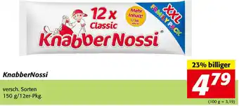 Nah&Frisch KnabberNossi 150g/12er-Pkg Angebot