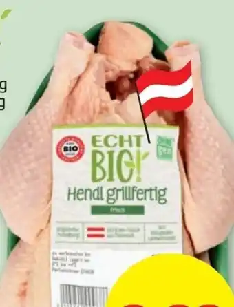 PENNY Echt Bio Hendl 1.5Kg Angebot