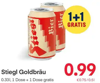 MPreis Stiegl Goldbräu 0.33l Angebot