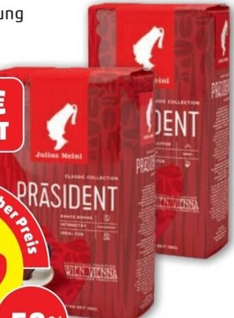 PENNY Julius Meinl Prasident 500g Angebot