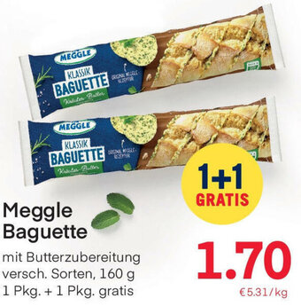 MPreis Meggle Baguette 160g Angebot