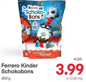 MPreis Ferro Kinder Schokobons 300g Angebot