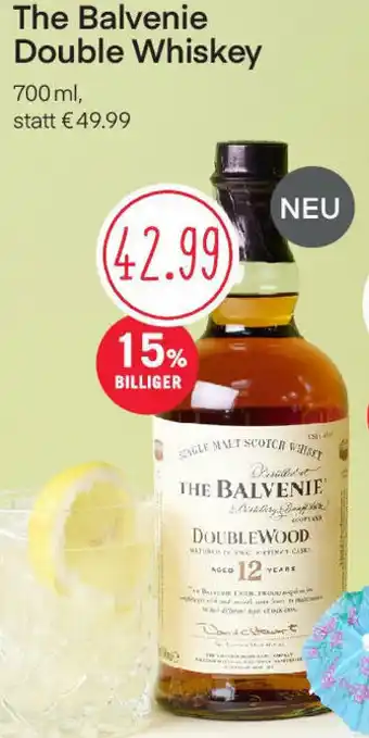 MPreis The Balvenie Double Whiskey 700ml Angebot