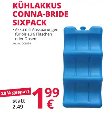 A.T.U. Kühlakkus Conna-Bride Sixpack Angebot