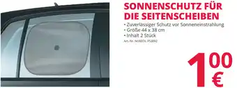 Sonnenschutz Füur Die Seitenscheiben 44 x 38 cm