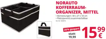 A.T.U. Norauto Kofferraum Organizer, Mittel 38 x 27 x 18 cm Angebot