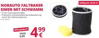 Norauto Faltbarer Eimer Mit Schwamm