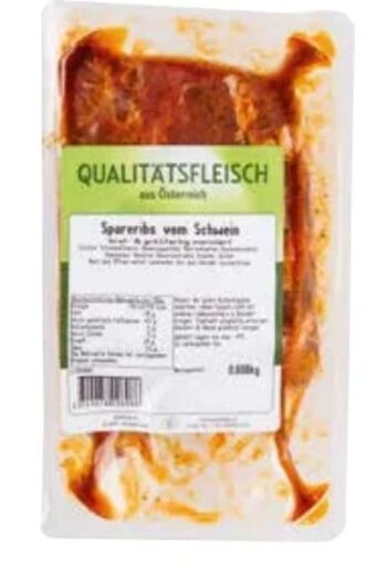 Transgourmet Schweine spare ribs Angebot
