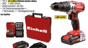Zgonc Akku-schlagbohrschrauber set te-cd 18/2 li-i +22 Angebot