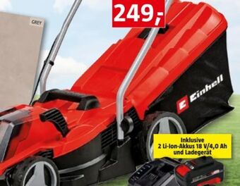 Bauhaus Akku-rasenmäher ge-cm 18/33 li set Angebot