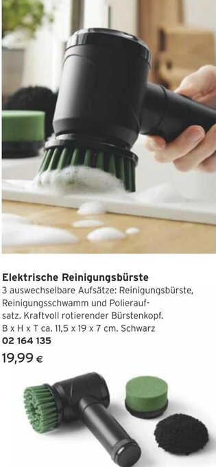 Tchibo Eduscho Elektrische Reinigungsbürste Angebot