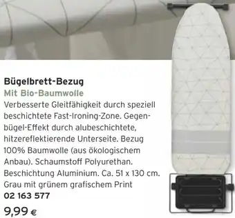 Tchibo Eduscho Bügelbrett-Bezug Angebot