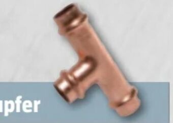 Bauhaus Kupfer-t-stück Angebot