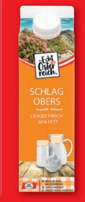 Lidl Schlagobers Angebot