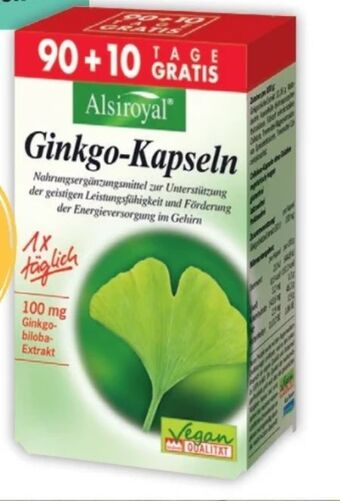 Martin Reformstark Ginkgo kapseln Angebot