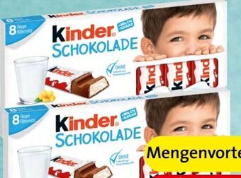 Spar Kinder schokolade Angebot