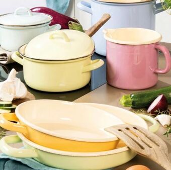Interspar Kochgeschirr bunt Angebot
