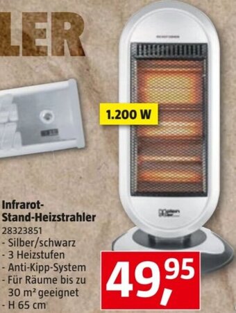 Bauhaus Infrarot-Stand-Heizstrahler Angebot