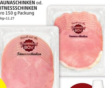PENNY Saunaschinken od Fitnessschinken 150g Angebot