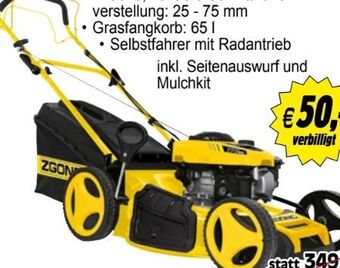 Zgonc Benzin-rasenmäher md 511 Angebot