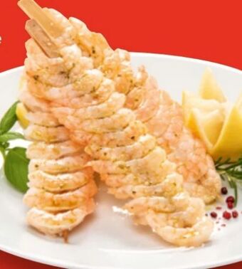 Hofer Grill garnelen spieße Angebot