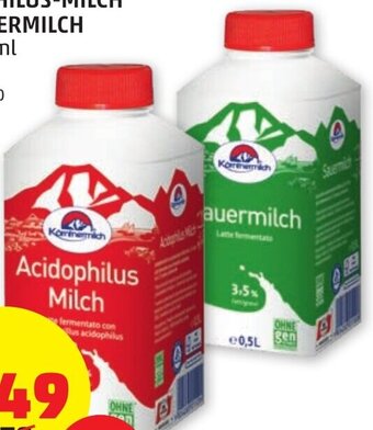 PENNY Kärntnermilch Acidophilus Milch 500ml Angebot
