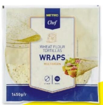 Metro Tortilla wraps Angebot