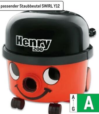 Metro Staubsauger henry hvr200-11 Angebot