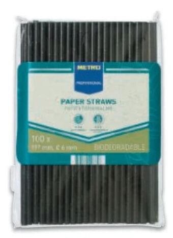 Metro Trinkhalme papier Angebot
