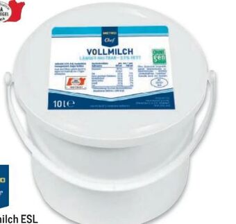 Metro Vollmilch Angebot
