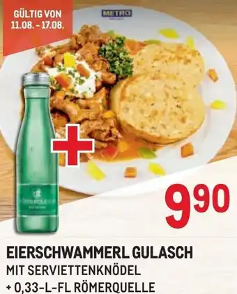 Metro Eierschwammerl Gulasch Angebot