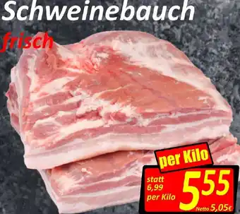 Wurstico Schweinebauch per kg Angebot