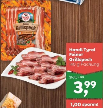 ADEG Handl Tyrol Feiner Grillspeck 140 g Angebot