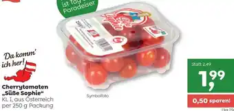 ADEG Cheerytomaten Süße Sophie 250 g Angebot