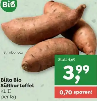 ADEG Billa Bio Süßkartoffel per kg Angebot